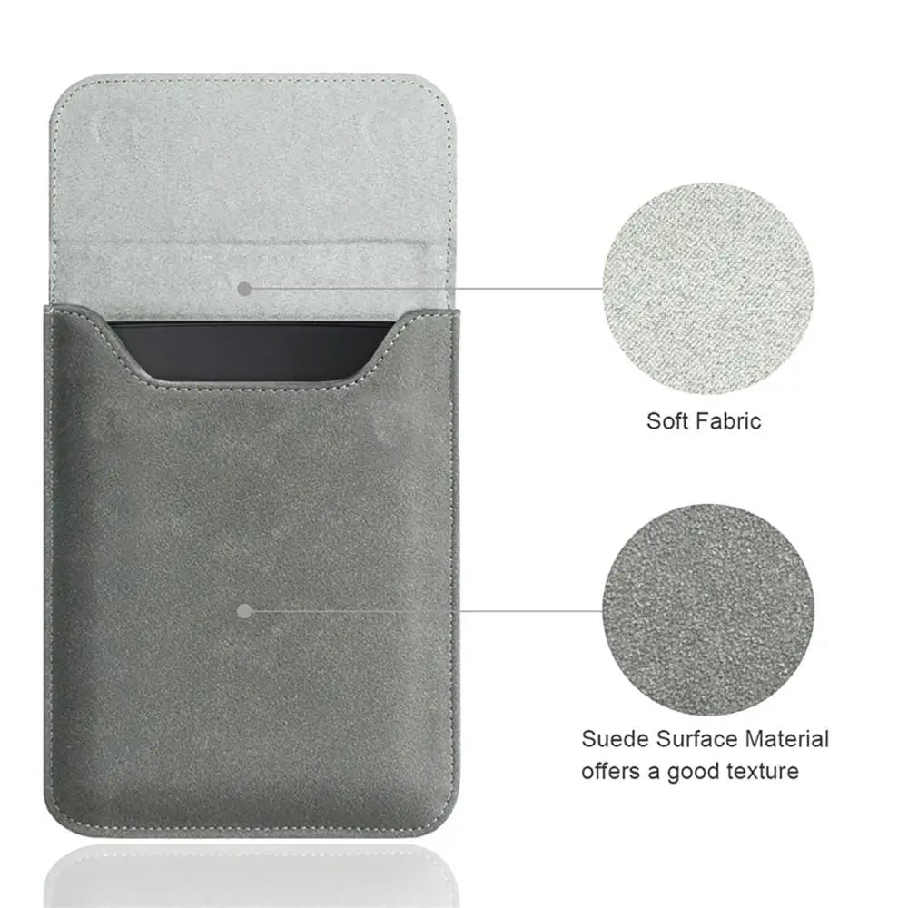 PU Leather Kindle Tablet Sleeve - Protective Carrying Pouch for Paperwhite 11th Gen 6.8" & 6" eReader Cover