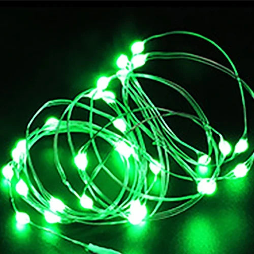Copper Wire LED String Lights - 6/10PCS Fairy Garland Lights for Christmas, Wedding & Party DIY Decor