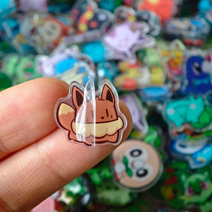 50PCS Pokémon Resin DIY Accessories - Cute Kawaii Phone Case Charms, Decorative Patches & Craft Embellishments
