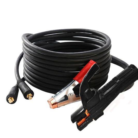 300A Welding Ground Clamp Set - MIG TIG ARC Electrode Holder with 5M & 3M Cables