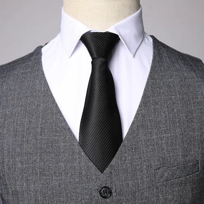 Traje de Hombre Elegante – 3-Piece Slim Fit Suit (Blazer + Vest + Pants) | Men’s Business & Wedding Suit 6XL