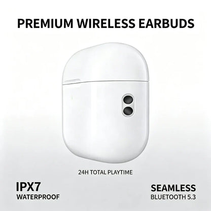TWS Wireless Earbuds - Noise Cancelling In-Ear Headphones with Charging Case & Hi-Fi Stereo Sound