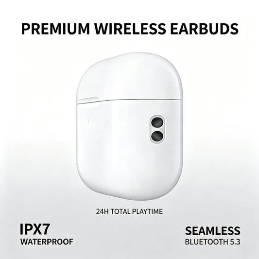 TWS Wireless Earbuds - Noise Cancelling In-Ear Headphones with Charging Case & Hi-Fi Stereo Sound