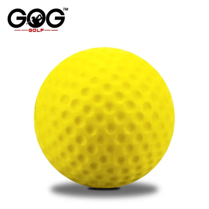 Soft PU Indoor Golf Balls - Yellow Practice Training Aid for Golfers & Gifts