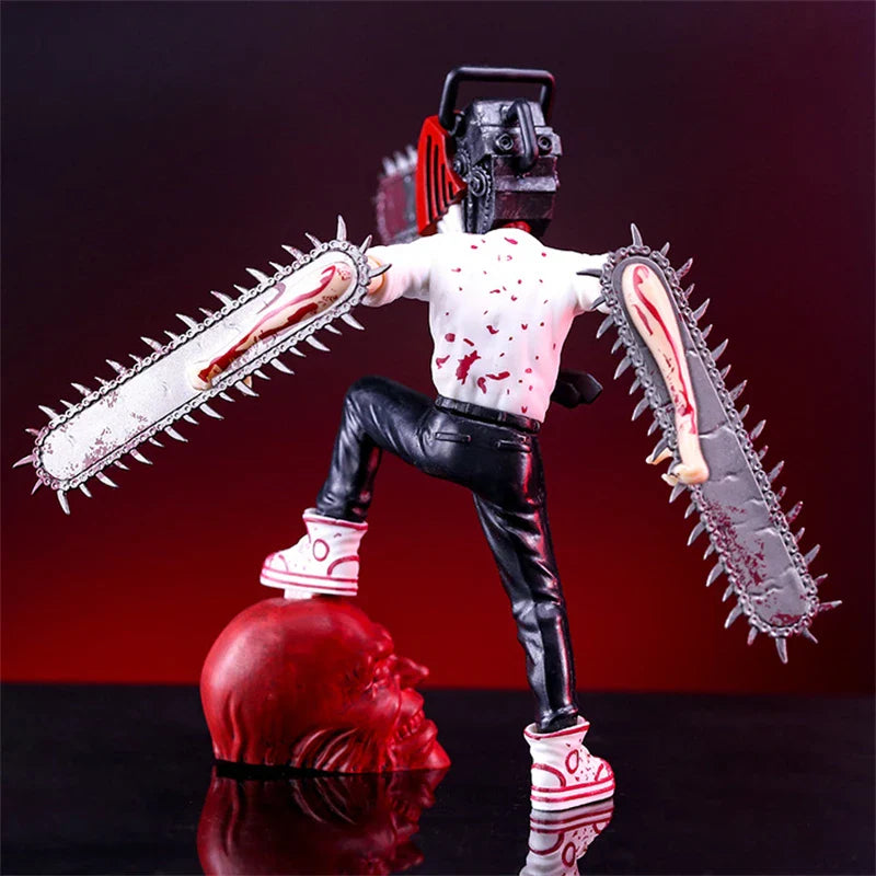 17cm Chainsaw Man Denji Figure – PVC Anime Action Figurine, Collectible Model, Desktop Decoration, Gift for Adults & Kids