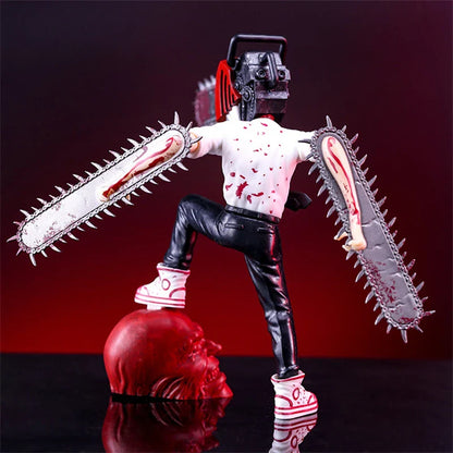 17cm Chainsaw Man Denji Figure – PVC Anime Action Figurine, Collectible Model, Desktop Decoration, Gift for Adults & Kids