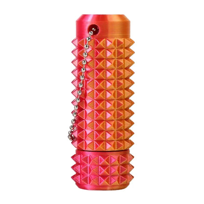 Mini Spiky Fidget Keychain - Pocket Stress Relief Stim Toy for Anxiety & Positive Gifts