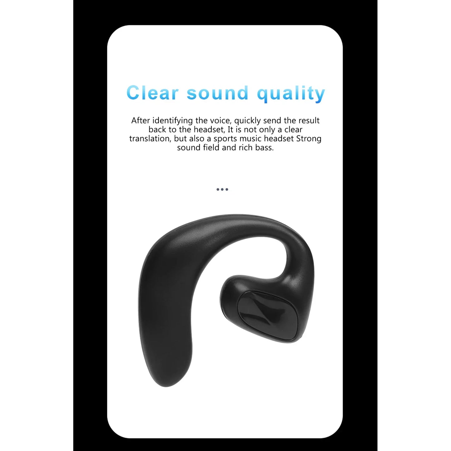 M8 Smart Translator Earbuds – Wireless Bluetooth Two-Way Device with 144 Languages & High Accuracy