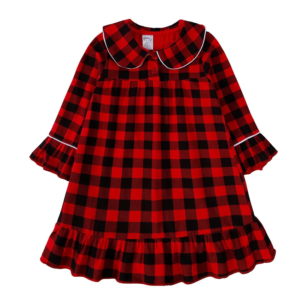 2025 Kids Christmas Pajama Set – Velvet Loungewear Long Sleeve Sleepwear for Boys & Girls