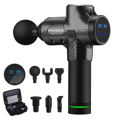 Phoenix A2 Deep Tissue Massage Gun — Muscle Relaxation & Pain Relief Therapy for Back, Legs & Feet