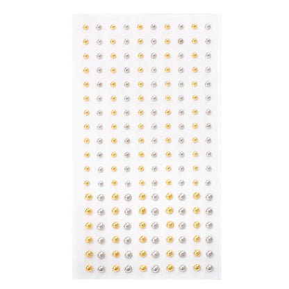 180PC Non-Piercing Lip, Nail & Body Stickers – Self-Adhesive, Waterproof, Reusable Fake Jewelry for Lips, Eyebrows, Nose & Belly Button