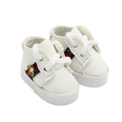 Labubu Doll Sports Shoes 4x1.8cm – Multiple Styles DIY Leather Replacement Shoes & Accessories