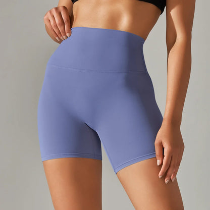 Women High Waist Yoga Legging Shorts - Squat Proof Quick Dry Fitness Cycling Shorts for Gym Workout & Sports