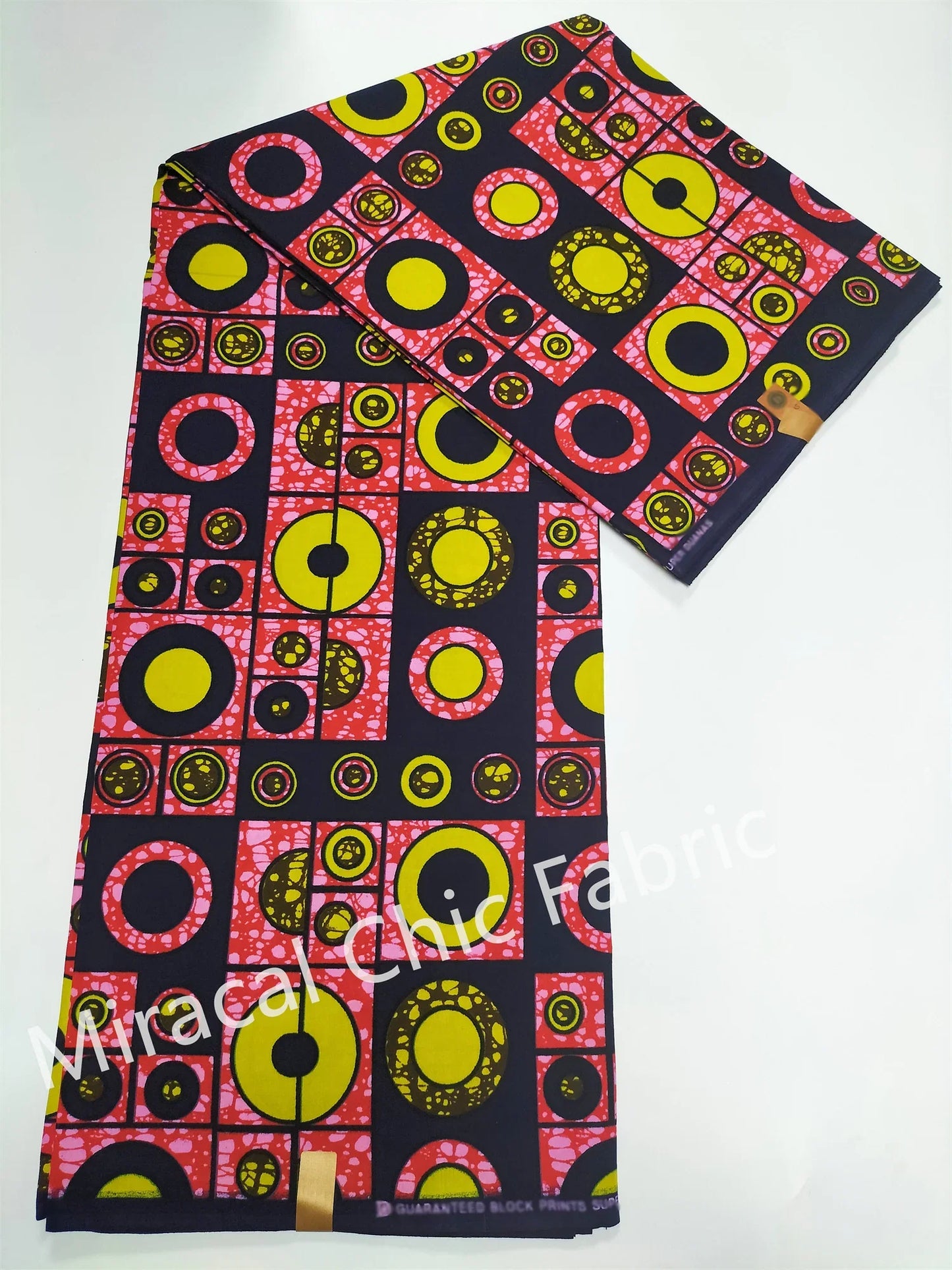 Guaranteed Veritable African Real Wax Fabric - 100% Cotton High Quality Ankara Pagne 6 Yards Nigerian Women’s Style Dress Material
