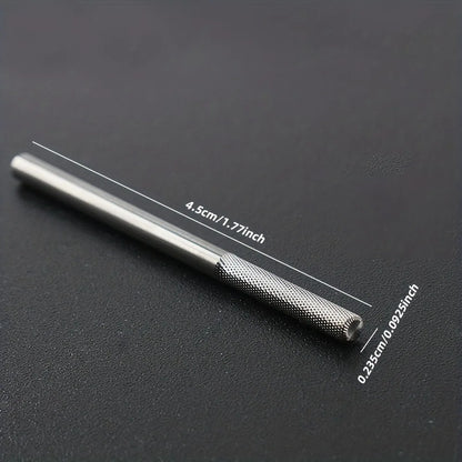 Tungsten Steel Professional Nail Drill Bit - Gel Polish Remover, Cuticle Cleaner & Burr File for Electric Nail Machine