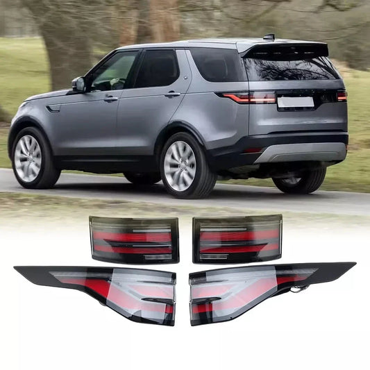 Rear Tail Light Assembly - Pair Outer & Inner Lamps for 2017-2023 Land Rover Discovery 5