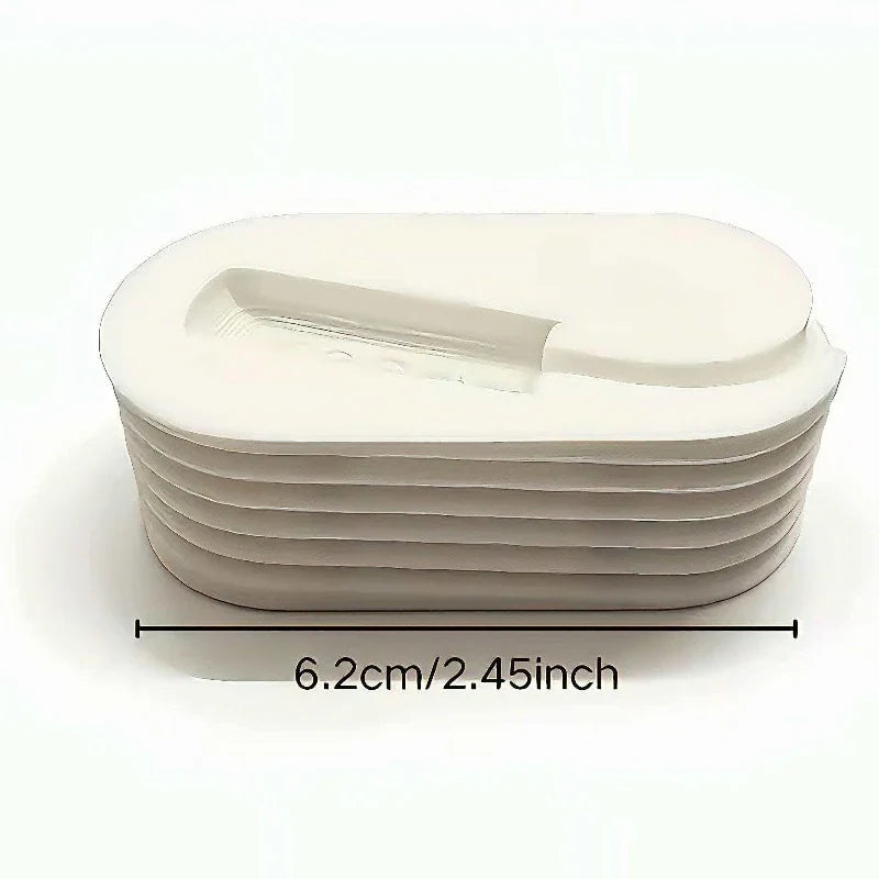 2-Piece Portable Cable Organizer - Anti-Tangle Cord Winders for iPhone, Travel & Desktop Use