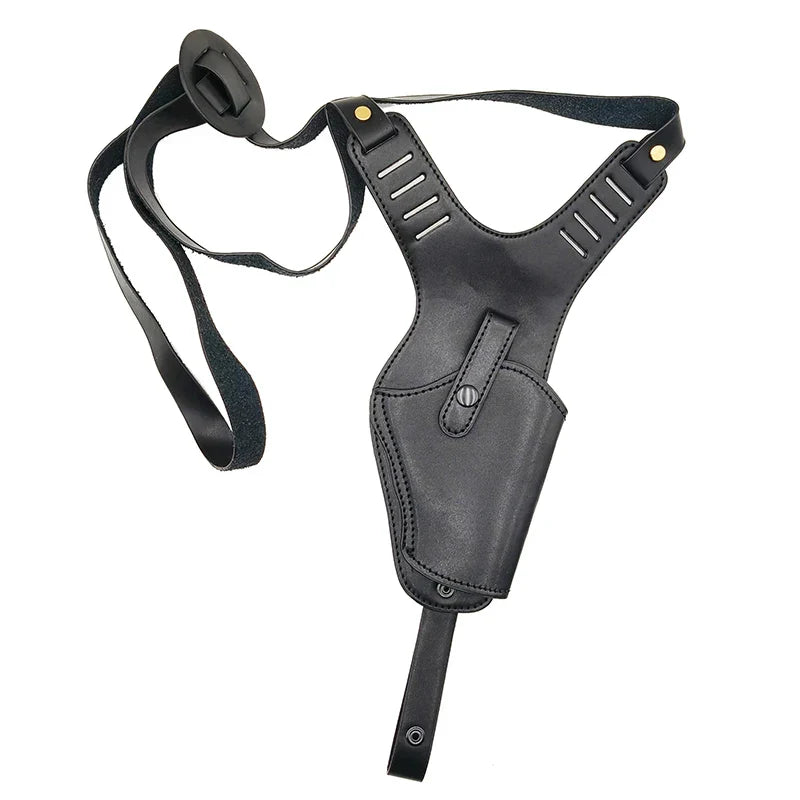 Tactical Shoulder Holster - Underarm Concealed Handgun Carry Pouch with Magazine Holder for Hunting & Outdoor Use