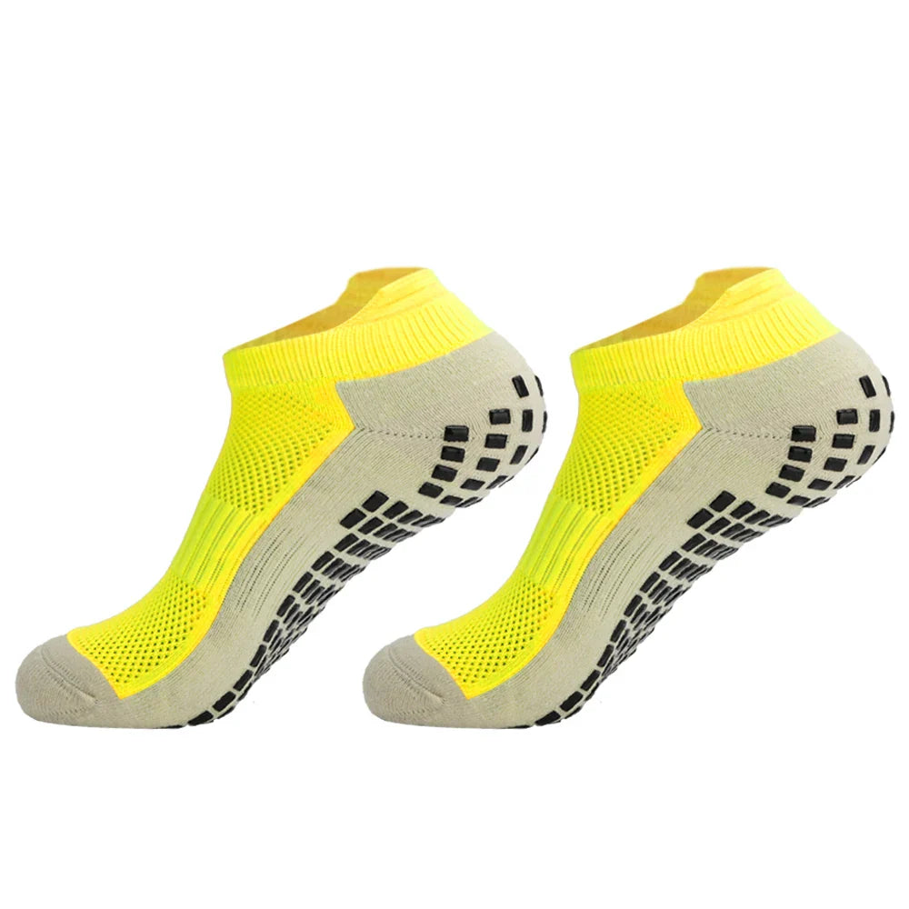 Men & Women Soccer Socks — Silicone Anti-Slip Grip Sports Football Socks