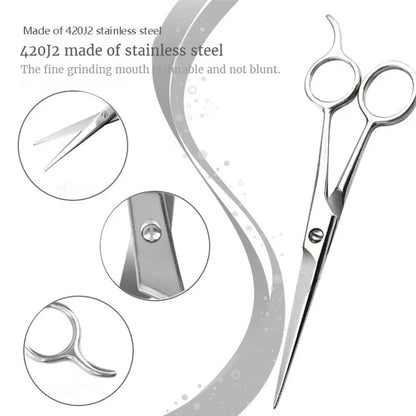 Professional Hairdressing Barber Scissors – Stainless Steel Hair Cutting Shears for Salon & Barbers
