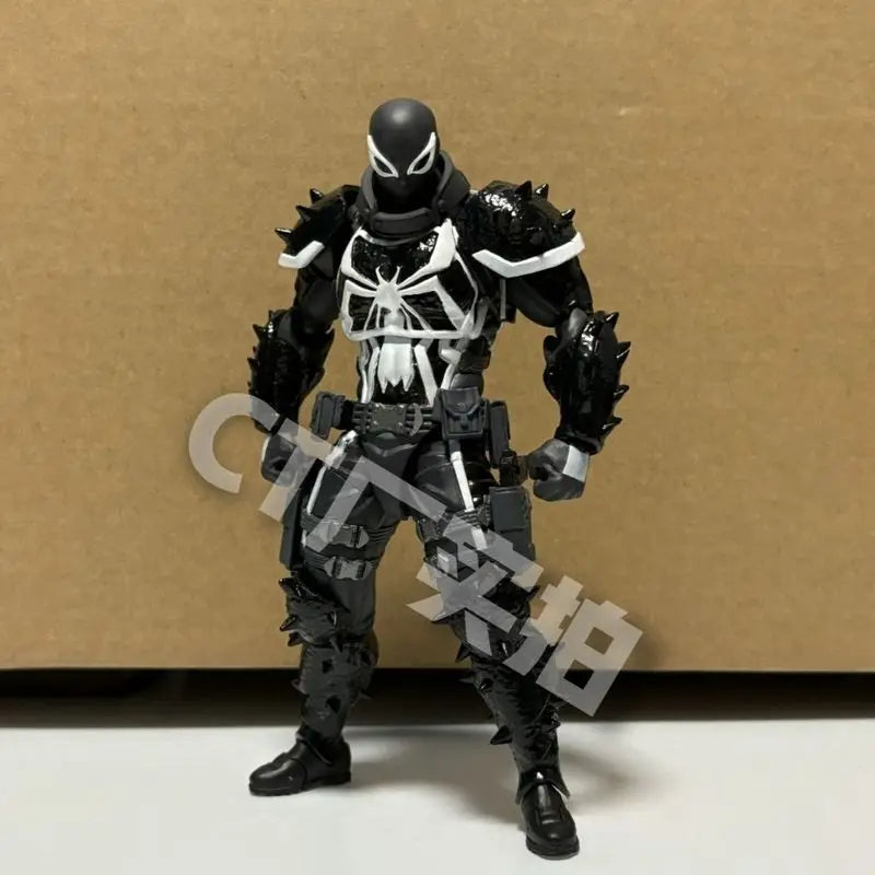 CT Toys Agent Venom Action Figure – Amazing Yamaguchi Anti-Venom Spiderman Anime Toy Gift