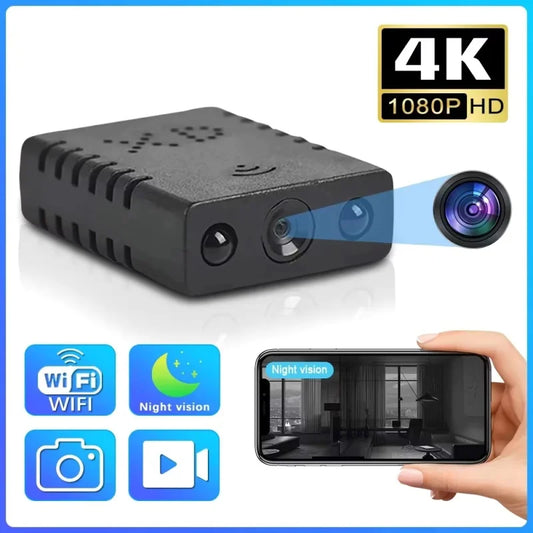 XD 1080P WiFi Mini Camera - Smart Wireless IP Security Camera with Night Vision Remote Video Recording