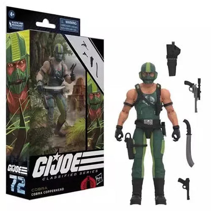 Hasbro G.I. Joe Classified Series Snake Eyes Action Figure 20cm - Anime Style Collectible Toy Gift
