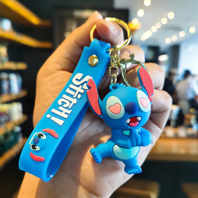 Kawaii Anime Disney Toy Story Keychain – Cartoon Doll Pendant Keyring for Kids, Personalized Gift