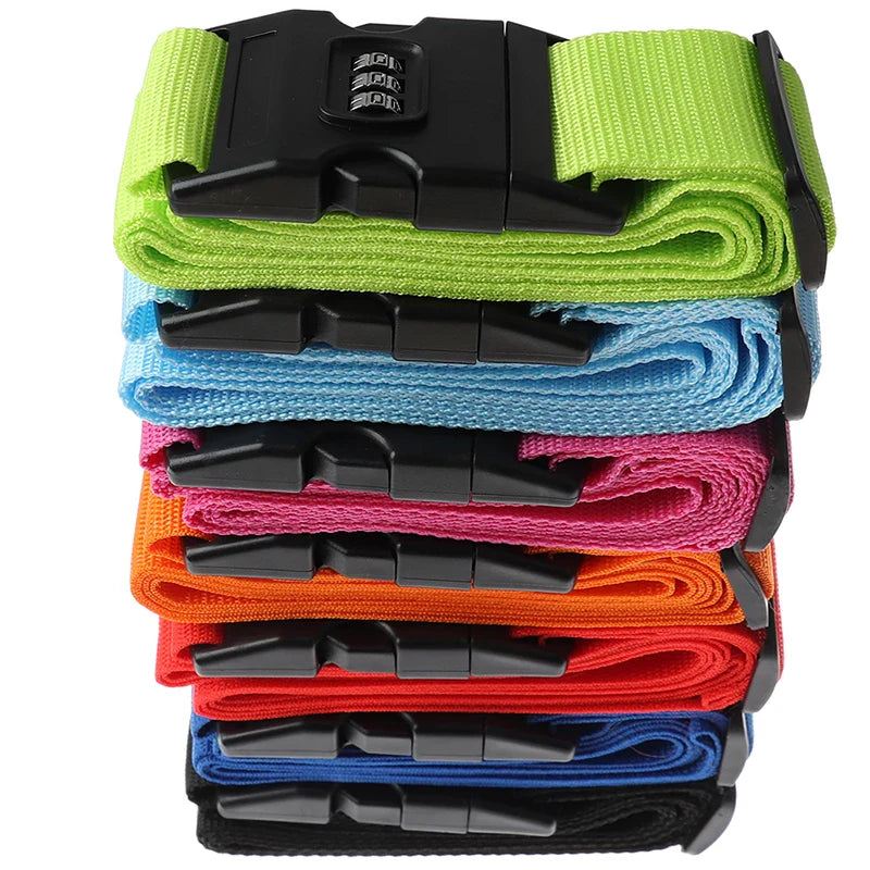 Secure Travel Luggage Suitcase Lock - Durable Nylon Packing Strap Belt - 1 Piece