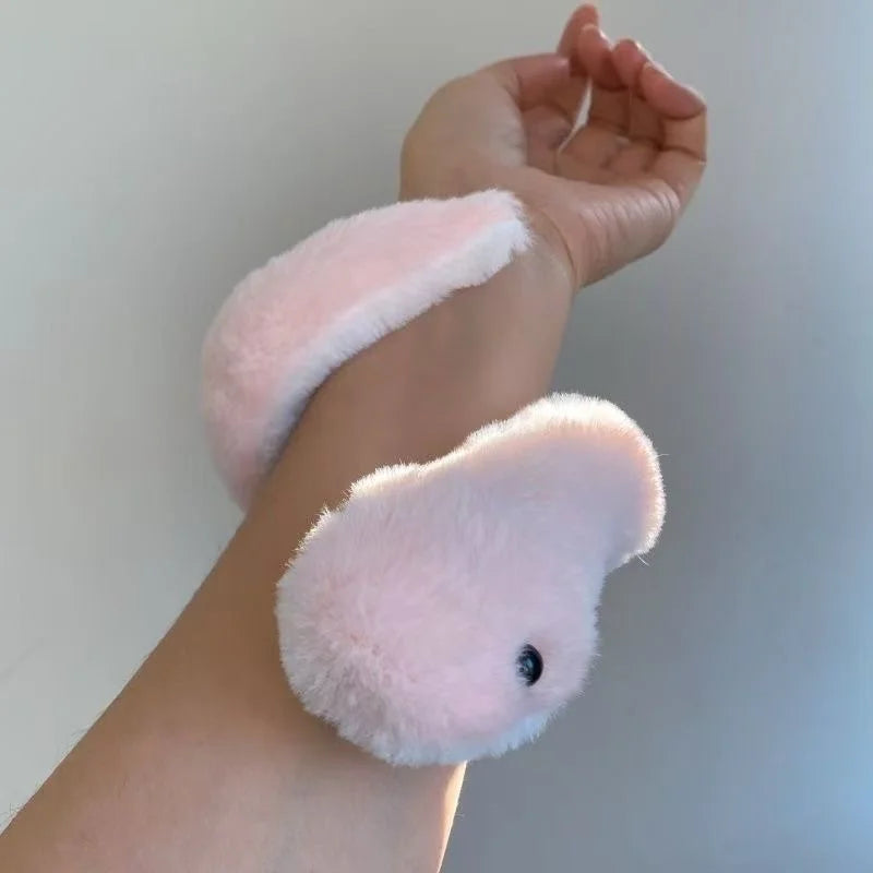 2025 Year of the Snake Plush Toy – Creative Mascot Doll with Textured Design Birthday Gift