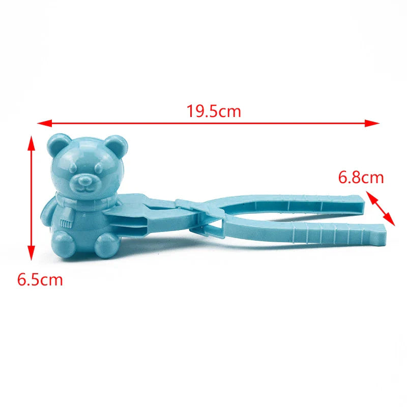Duck Rice Mold Snowball Maker – Cute Animal Rice Ball Shaper with Handle for Kids & Winter Fun