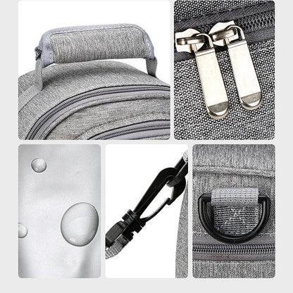 Folding Large-Capacity Breast Milk Storage Backpack – Portable Crib Bed, Mommy Outing Bag with Insulation for Baby