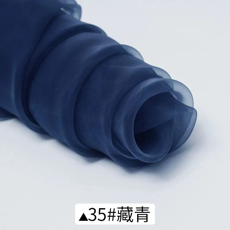 Sheer Organza Fabric Roll - Wedding Party Decoration Material For Romantic Birthday And Event Decor