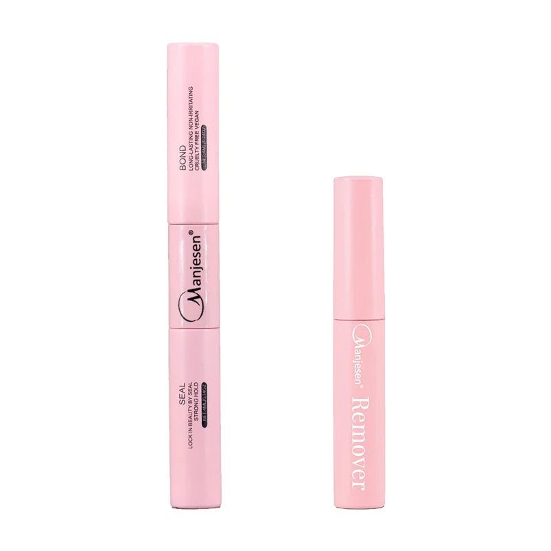 DIY Lash Extension Kit – Bond & Seal, Remover, Tweezers, Individual Lashes, Clusters & Makeup Tools