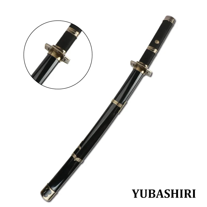 3-Piece Roronoa Zoro Katana Set – Anime Cosplay Toy Swords with Belt & Sword Holder