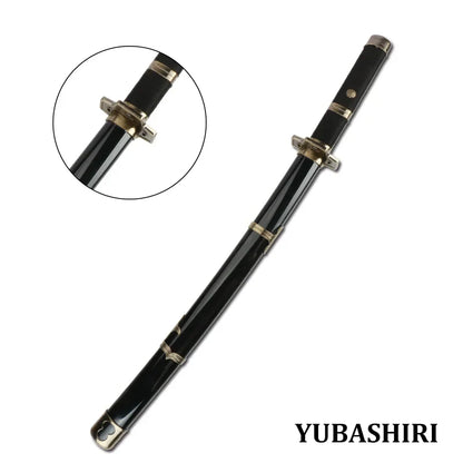 3-Piece Roronoa Zoro Katana Set – Anime Cosplay Toy Swords with Belt & Sword Holder