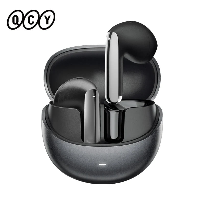 QCY HT10 AilyBuds Pro+ ANC Earbuds - Bluetooth 5.3 Wireless Hi-Res LDAC Earphones with AI Call & Multipoint Connection