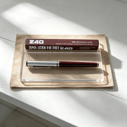 Hero 240 Retro Fountain Pen - Classic 0.5mm Fine Iridium Nib Smooth Writing Pen for Daily Use