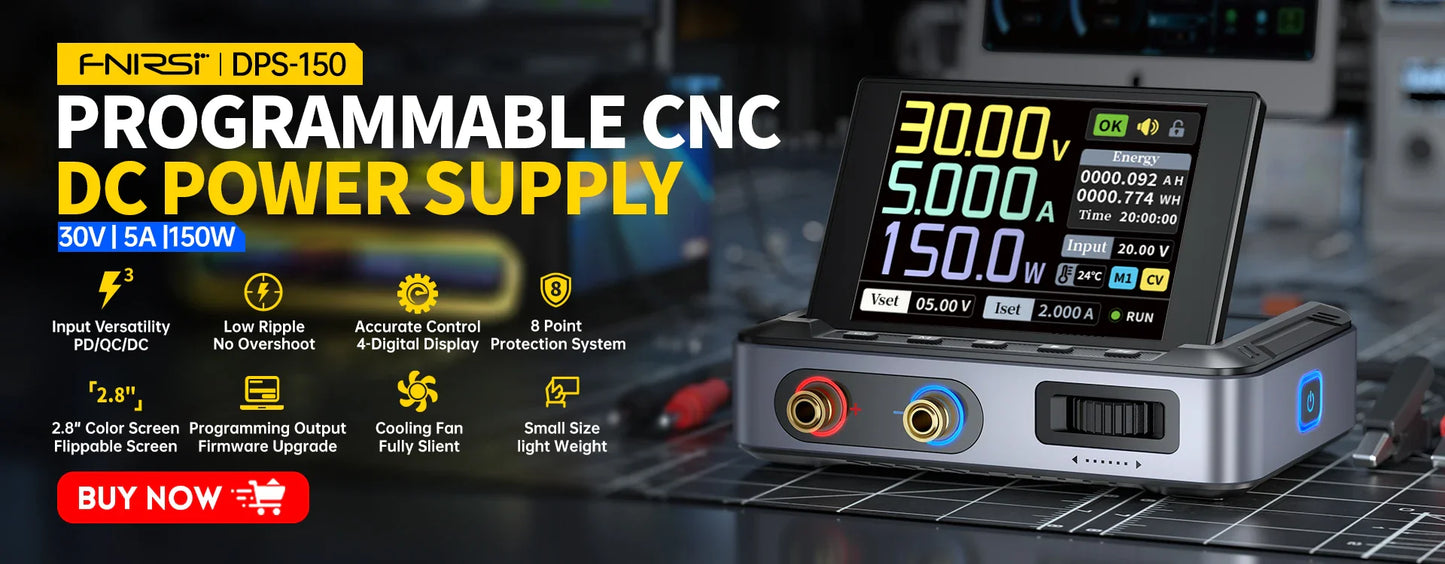 FNIRSI LCR-P1 Transistor Tester – Diode, Triode, Capacitance, Resistance, LCR & ESR Meter for NPN, PNP, MOSFET, IR Testing