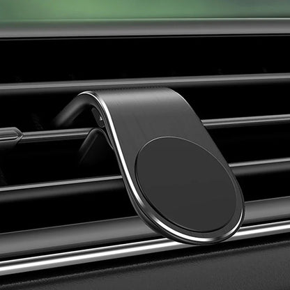 Magnetic Car Phone Holder – Air Vent Clip Mount for Mobile, GPS Support for iPhone, Xiaomi, Samsung, LG