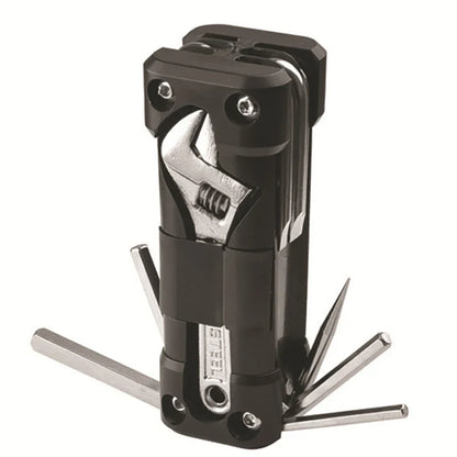 Bicycle Multitool Repair Kit - Versatile Bike Tool Set with Tire Repair Tools, Screwdriver & Chain Accessories for MTB and Road Bikes