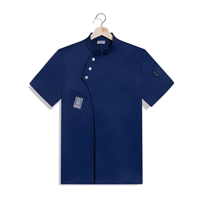 Catering Chef Work Shirt - Restaurant Kitchen Uniform T-Shirt for Cooks, Bakers & Hospitality Staff