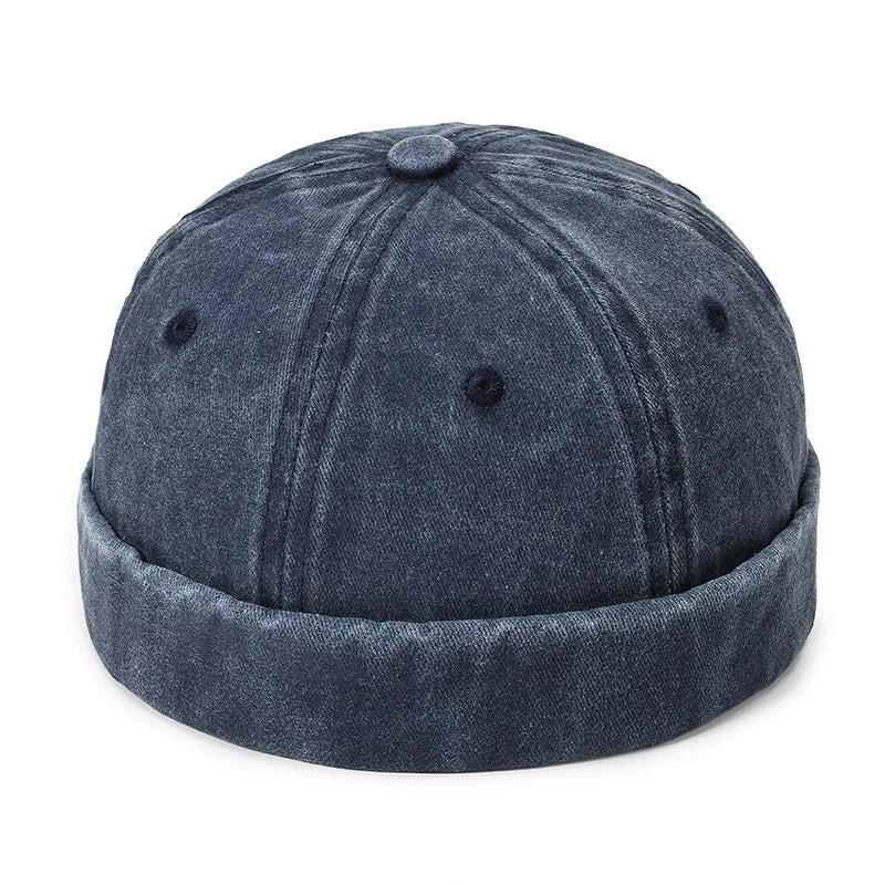 Washed Hip Hop Cap - Unisex Soft Top Street Style Farmer Hat