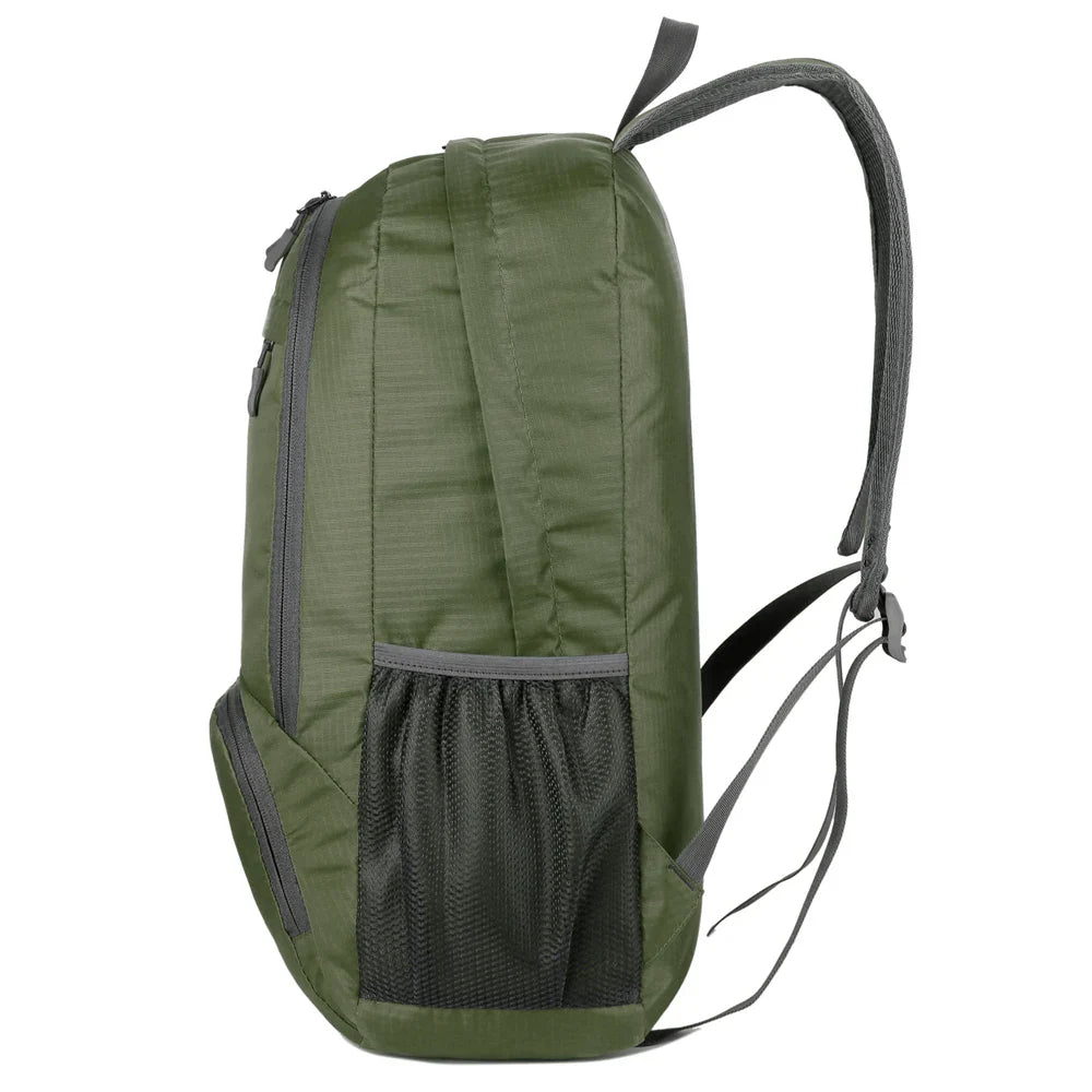 Lightweight Foldable Backpack - Waterproof Packable Daypack for Men & Women, Travel, Hiking, Outdoor Cycling & Camping Bag
