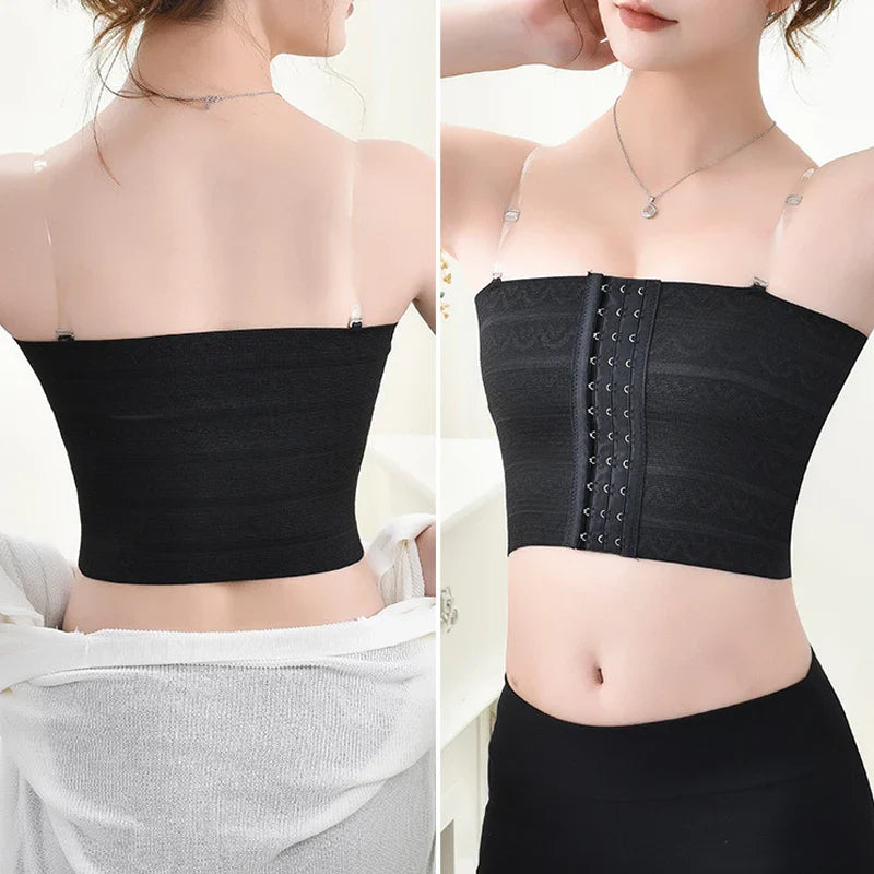 Plus Size Chest Binder XS-3XL - Tomboy, FTM Trans Packer, Lesbian Bra, Strapless Trans Tape for Transgender Women