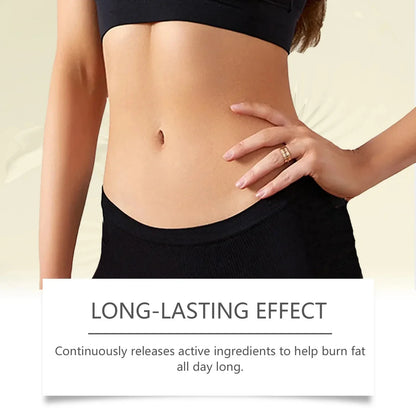 Body Shaping Fat Burning Patches — Lymphatic Slimming Stickers for Stomach & Belly, Female & Male