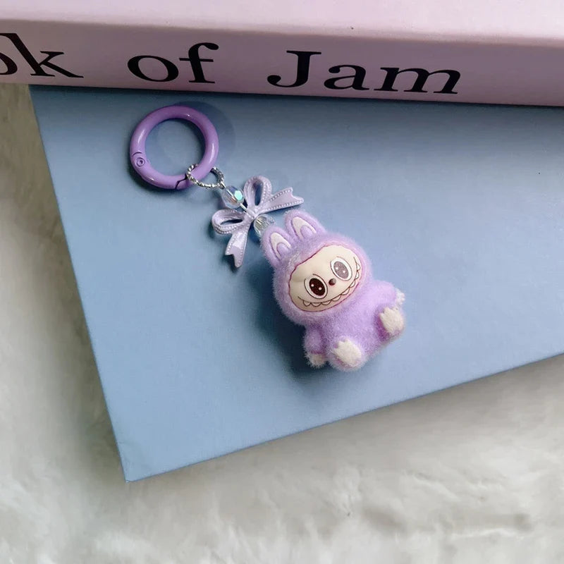 Kawaii Plush Keychain – Cute Aesthetic Bag Charm for Women, Wedding & Party Gifts