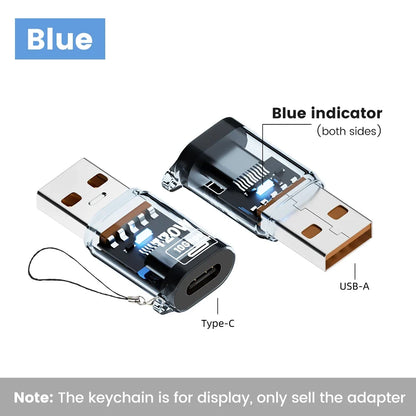 Olaf 120W USB-C OTG Adapter - USB 3.2 Type-C Fast Charging Connector for iPhone 15 16 MacBook iPad & Android Devices