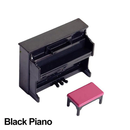 1/12 Miniature Doll Musical Instruments - Piano, Violin, Guitar & More Dollhouse Accessories Collection