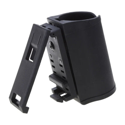 Tactical Flashlight Holder - Adjustable Open Top Rotating Baton Holster Pouch for Duty Belt Outdoor Gear